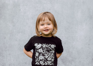 Rat and Floral Kids T-Shirt