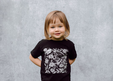 Rat and Floral Kids T-Shirt