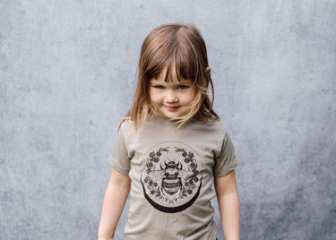 Bee and Crescent Kids T-Shirt