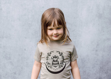 Bee and Crescent Kids T-Shirt