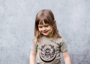 Bee and Crescent Kids T-Shirt
