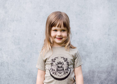 Bee and Crescent Kids T-Shirt