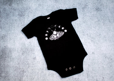 Tiger Moth and Moon Bodysuit